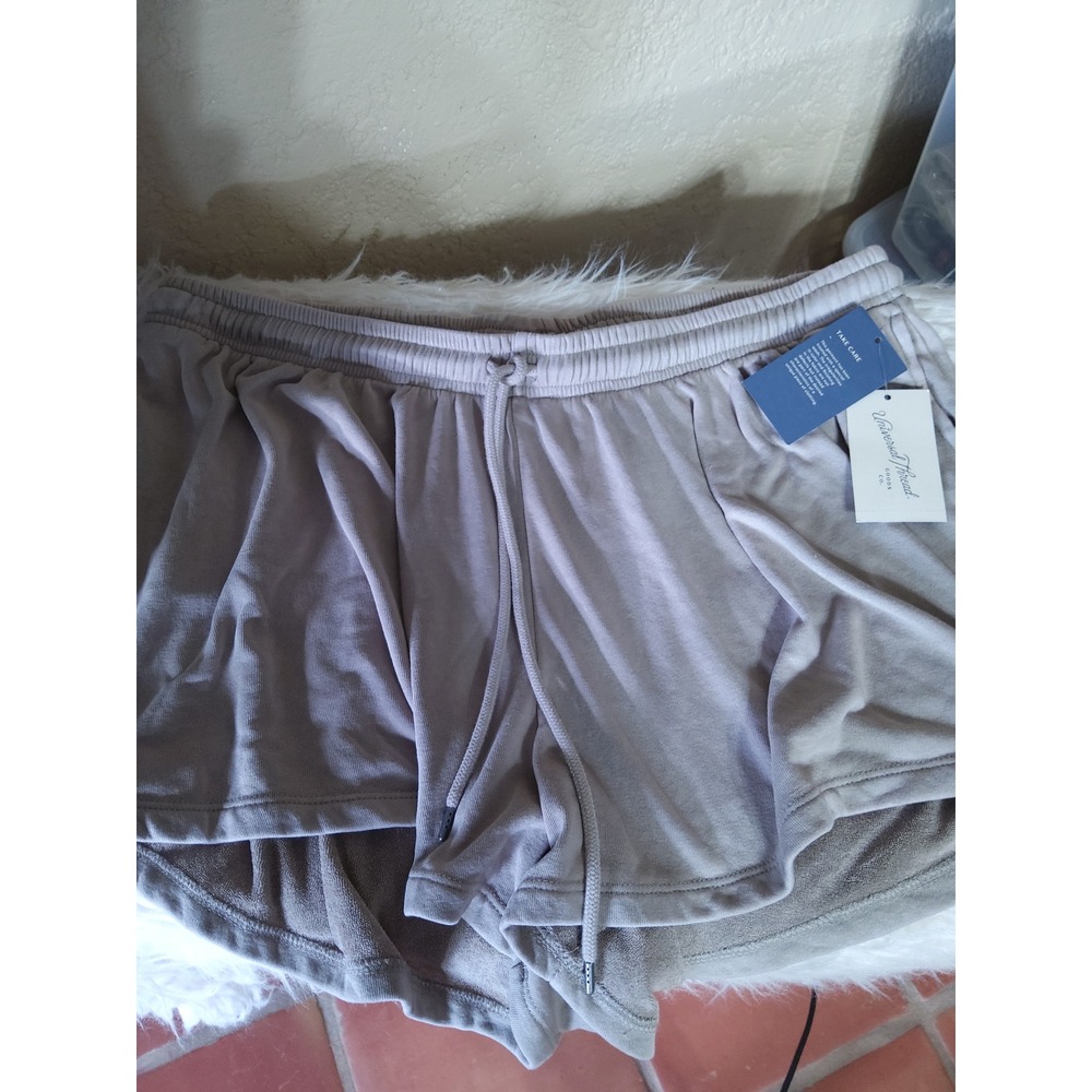 Universal Thread Goods Co Womens XXL Taupe Brown Lounge Shorts NWT Drawstring